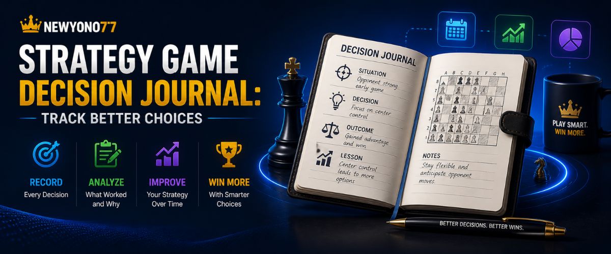 Strategy Game Decision Journal: Track Better Choices featured image